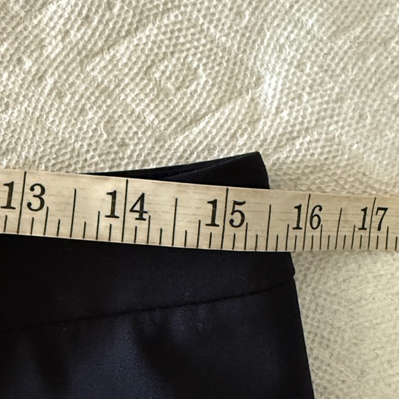 Lafayette 148 NY Black Lightweight Stretch Wool Classic Trousers Size 4 - Picture 8 of 12